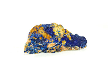 Azurite is a soft, dark blue, copper-colored mineral. Natural Minerals. Natural Stones. Gemology
