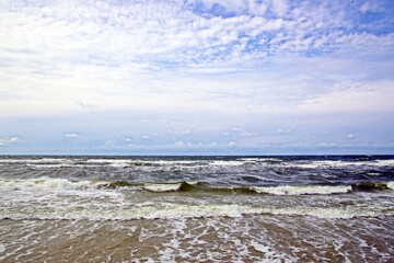 Meeresbrandung am Strand