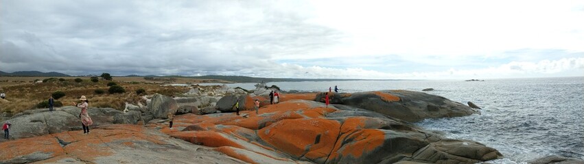 BINALONG BAY, BAY OF FIRES, tasmania, australia