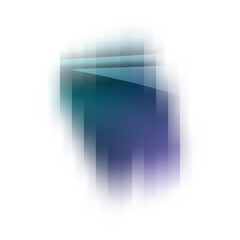 Abstract transparent glitch art texture element.