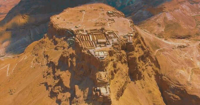 Massada fortress ruins, Israel