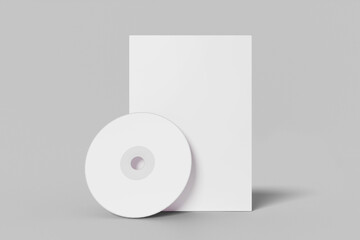 Software Box & DVD Blank Mockup