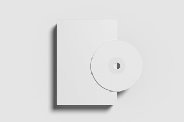 Software Box & DVD Blank Mockup