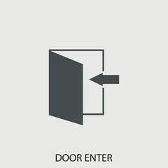 Door enter icon