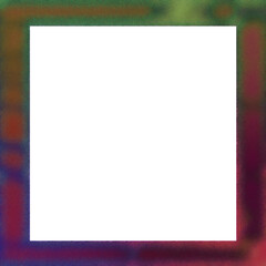 Obraz premium Abstract transparent glitch art border element.