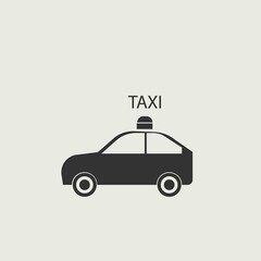 Taxi car icon