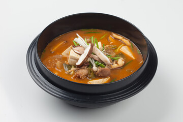 brisket doenjang jjigae, doenjang jjigae, doenjang jjigae, doenjang jjigae, doenjang, beef, tofu, vegetables, vegetables, Korean food, food, food, ingredients,차돌된장찌개,  된장찌개 ,차돌박이, 찌개 ,된장 ,소고기, 두부 ,야채,