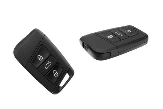 Black Car Key. Remote Keyless Entry.