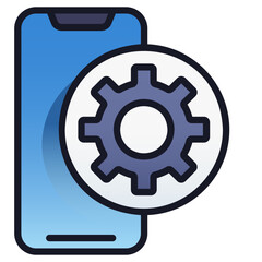 mobile setting icon