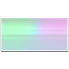 Fototapeta premium Abstract transparent gradient border element.