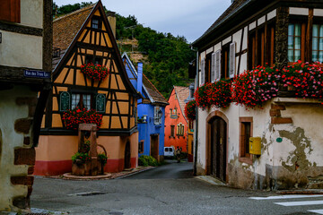 Fototapeta na wymiar France. Alsace. Colmar.