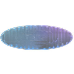 Abstract transparent gradient border element.