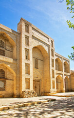 Rashid madrasa in Bukhara. Uzbekistan