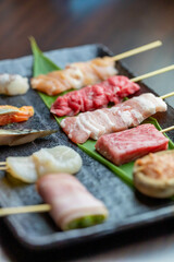 串料理の盛り合わせ