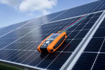 The performance checker set for verifies that each solar panel is working at full efficiency....