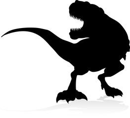 T Rex Dinosaur Silhouette © Christos Georghiou
