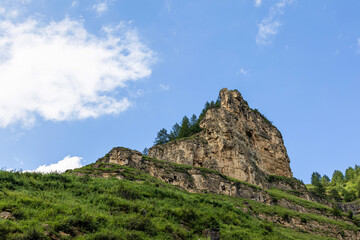 Fototapeta na wymiar The natural scenery of Luya Mountain