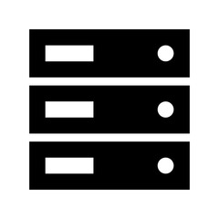 Server Rack Vector Icon