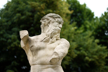 Obraz premium Public park at the castle of Este, Padua, italy