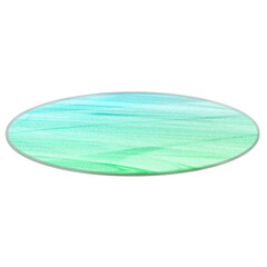 Abstract transparent oval border element.
