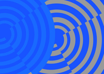 Minimalist background with abstract circular lines pattern