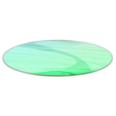 Abstract transparent oval border element.