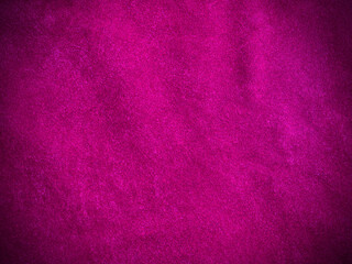 Red velvPink velvet fabric texture used as background. Empty pink fabric background of soft and...