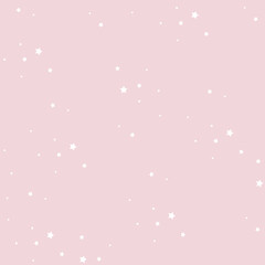 Simple seamless pink pattern background with white dots