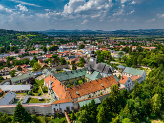 Stary Sącz panoramiczne dron © Rakowsky Films