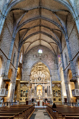 Kirche Ireja de Sao Francisco, gothischer Stil, Evora, UNESCO Weltkulturerbe, Alentejo, Portugal, Europa