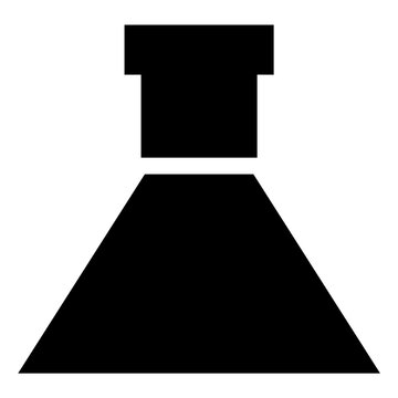 Conical Flask Vector Icon