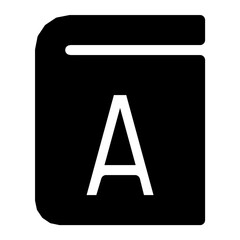 English Book Vector Icon