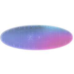 Abstract transparent gradient border element.