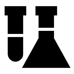 Laboratory Flask Vector Icon