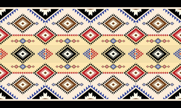 aztec print background