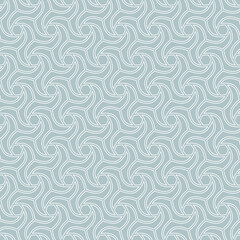 Seamless light blue and white ornament. Modern background. Geometric modern pattern
