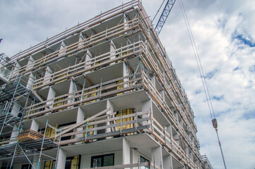 Building 86 Social Rental Houses At The Hugo De Vrieslaan Street Amsterdam The Netherlands 2018