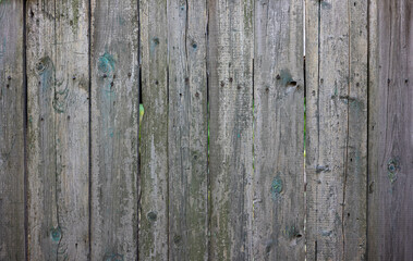 Old wooden fence. Wooden texture.