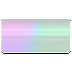 Abstract transparent gradient border element.