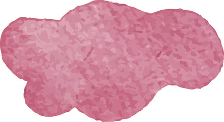 Watercolor cloud boho