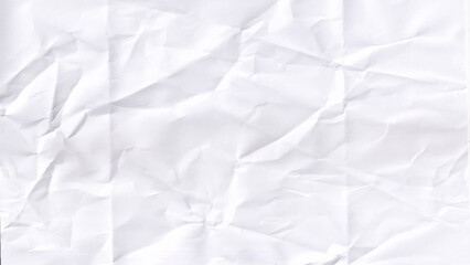 White paper texture background. Texture of crumpled paper. Vector illustration.