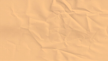 Crumpled paper background vignette. Paper texture - brown paper sheet.