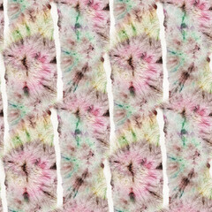 Obraz premium Galaxy Psychedelic Kaleidoscope. Seamless. Tie