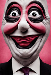 clown politician - obrazy, fototapety, plakaty