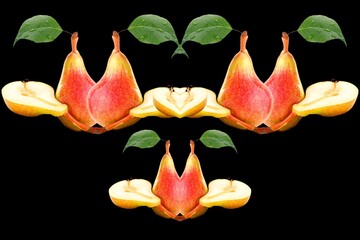 3d render illustration, Unique picture of fruit
