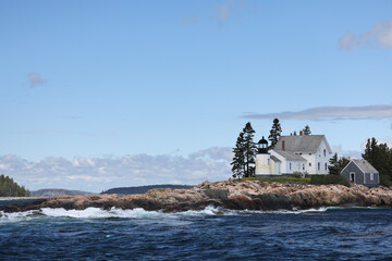 Winter Harbor Lighthouse in Maine