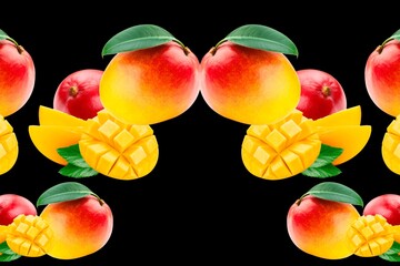 3d render illustration, Unique picture of fruit