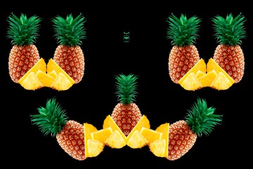 3d render illustration, Unique picture of fruit