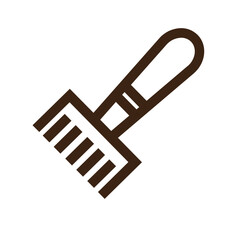 home interior room yard outline icon