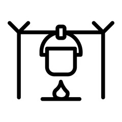 cook line icon